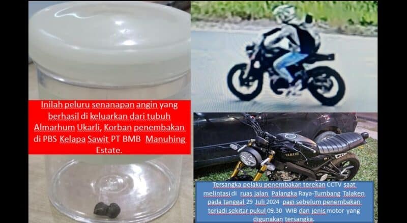 Ini Konstruksi Peristiwa Penembakan Karyawan PT BMB, Diduga Melibatkan Kedua Orangtua Tersangka Pelaku penembakan